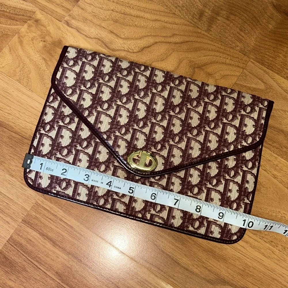 Authentic Vintage Christian Dior Trotter Clutch